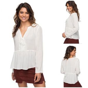 Roxy ‘Nevada View’ Embroidered Top